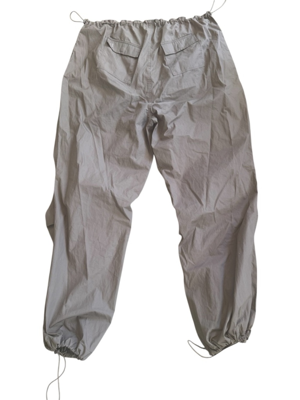 BuffBunny Taupe Wide-Leg Track Pants - Picture 4 of 6